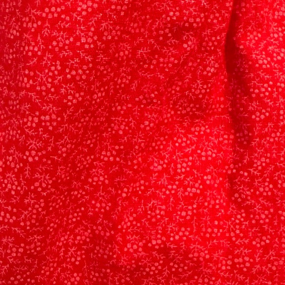 Vintage orange Wrap Dress - Picture 8 of 8